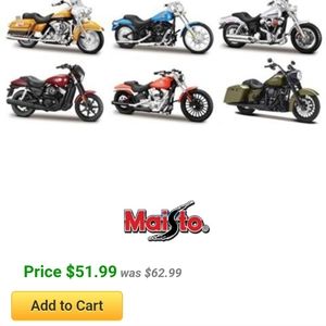 Hardly Davidson hard die cast toy